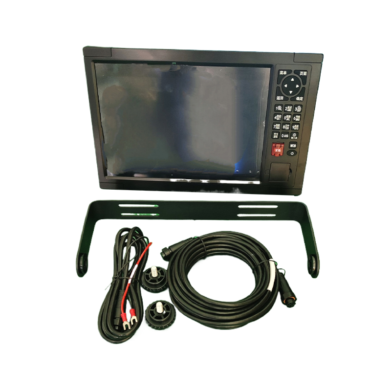 How does the marine multi-function terminal ensure navigation safety?